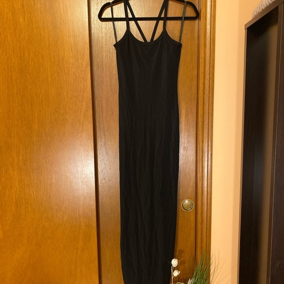 XGen black strap dress